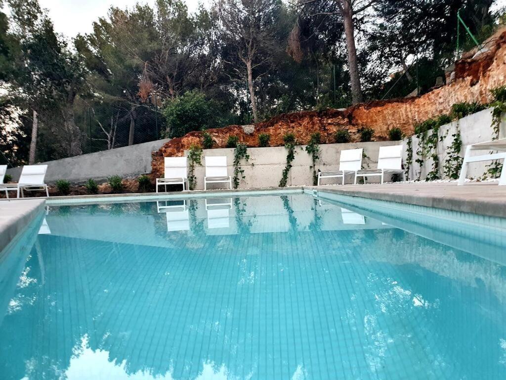 Beach Apartment Cala Torta Pool & Terrace Canamel 카프데페라 외부 사진